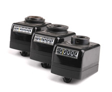 3x Siko DA09S-3454 digitale Positionsanzeige Anzeige 02-40-1-i Stellungsanzeige