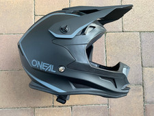 O'Neal Drop DH V.23 grau sw. Fahrrad Helm MTB BMX Downhill Bike DH  Gr. L