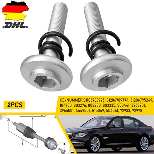 Achsschraube antriebswelle - 2x,