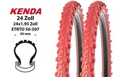 2 Stück 24 Zoll Fahrrad