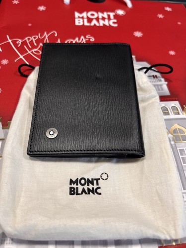 Montblanc leder doppelfaltbar - montblanc,