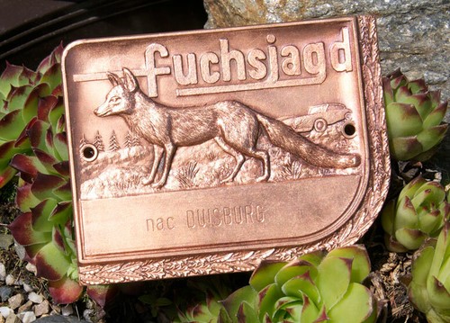 Vintage fuchsjagd abzeichen - vintage, #