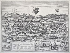 Kempten Original Kupferstich