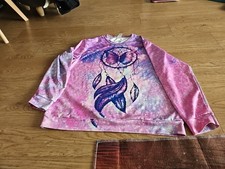 leichter Damen Pullover , Farbe : mehrfarbig ,( Indianer Look,  Gr. XL