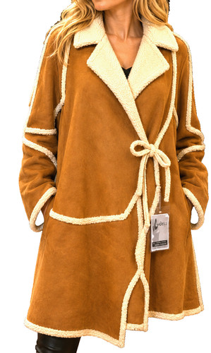 Neu damen lammfell poncho - neu!!,