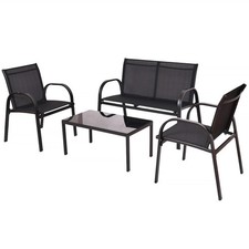 Gartenmöbel loungeset 4tlg - gartenmöbel,