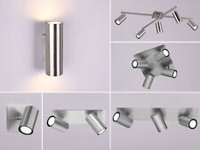 Dreh & schwenkbare Spotleuchten Serie aus Silber mattem Metall für Wand & Decke