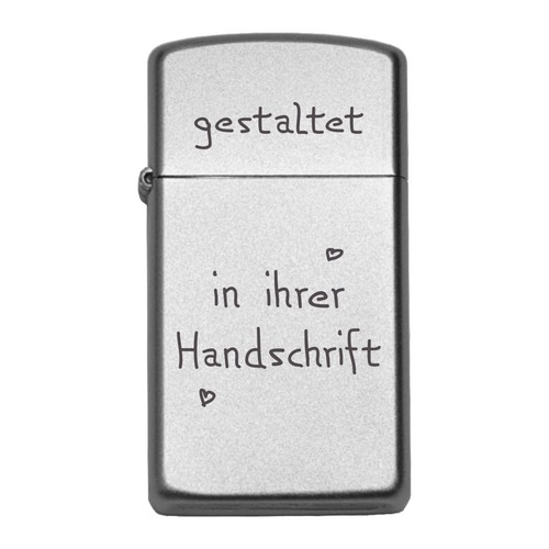 Zippo slim feuerzeug benzin - feuerzeug,