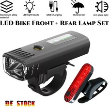 LED Fahrradlicht Set