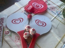 Langnese Werbeartikel Beachball Set, Frisbee, Bälle