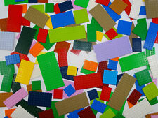 Lego Bauplatten Platten bunt gemischt grau schwarz groß klein Konvolut Sammlung