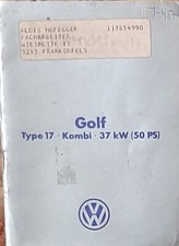 * VW  Golf 1 Typ 17 50 PS 1979