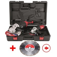 Flex Winkelschleifer Set L2200