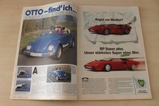 Auto Bild 11/1989 VW Käfer Speedster von Otto mit 34PS im Fahrbericht auf 3 Seit