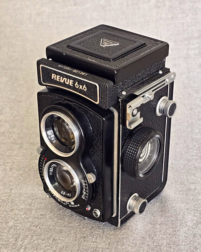 Revue 6x6 tlr rollfilmkamera - 6x6,