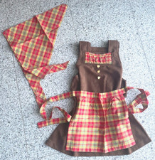 Karneval- / Faschingskostüm für Mädchen, DIRNDL, Größe ca. 128 (4 Jahre) - TOP