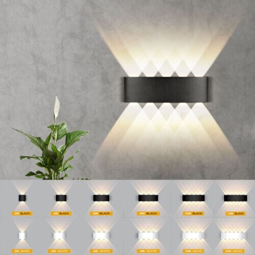 Moderne led down wand - led,