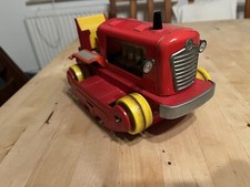 MSB Planierraupe Raupe Kettenfahrzeug Blechspielzeug DDR