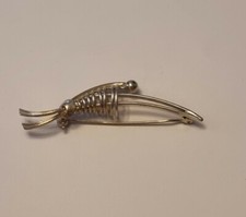 ArT DecO Silber Brosche 800er 