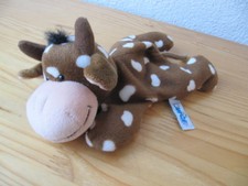 Nici Farm Friends Landlords Kuh braun weiß 20 cm alt Stofftier Kuscheltier 