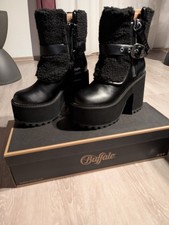 Buffalo Killah Fold Plateau Stiefeletten Gr. 38 NEU