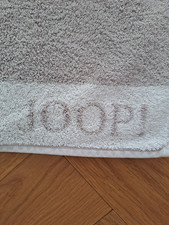  2 Joop!  Doubleface Duschtücher 80 x 150 cm * Cappucino-/Cremetöne