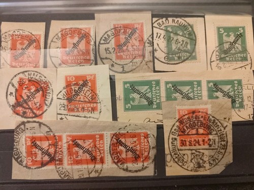 Reich dienstmarken adler - dt.,