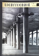 Die Flutlichtanlage des Rheinstadions in Düsseldorf; in: 25. Jg. Heft 3 Lichttec