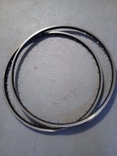 3 Fahrradfelgen 28 Zoll Schwarz 36 Schrauben