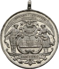 Medaille Hamburg Industrie