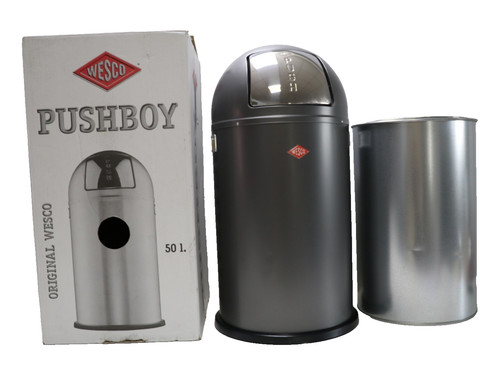 Wesco pushboy 50l mülleimer - wesco,