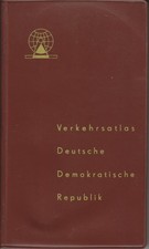 Verkehrsatlas Deutsche Demokratische Republik. DDR