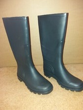Alte Gummistiefel aus PVC  Gr 42 ungetragen NOS-Ware / made in Italy
