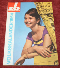 Alter Kalender Zeit im Bild DDR Volkskalender 1964