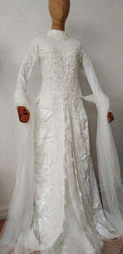Brautkleid weiß - brautkleid, in