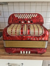 AKKORDEON, HARMONIKA HOHNER "CLUB Ill M" C/F Wie Neu Neuwertig 