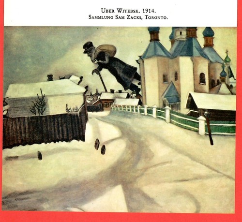 über witebsk marc chagall - witebsk, *