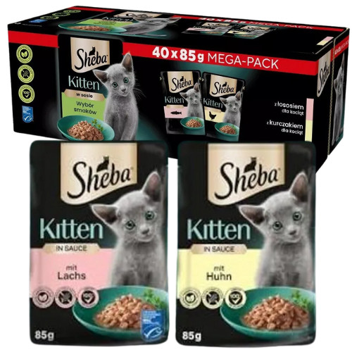 40x85 sheba nassfutter mit - sheba,
