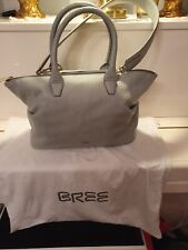 BREE Icon Bag Belgian Block Leder Handtasche Neuwertig