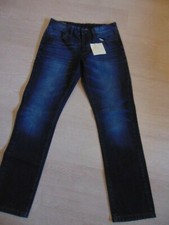 Jeans, Southern Men´s Wear, Gr 32/34, dkl.-grau, stonewashed, Knopfleiste, gebr.