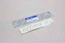 ORIGINAL HYUNDAI Accent GLS Schriftzug Heckklappe 8632022000KR NEU