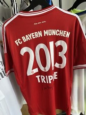 Triple Spezial Heynckes Trikot Signiert FC Bayern Sondertrikot / Sonderflock