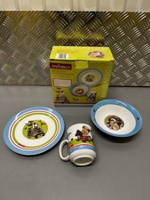 Steinbeck Kindergedeck 3-teilig Tasse, Schale, Teller Porzellan Wie Neu