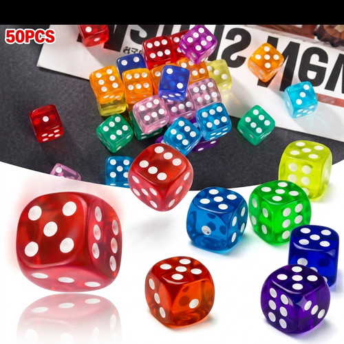 Stück spiel würfelset - 50,