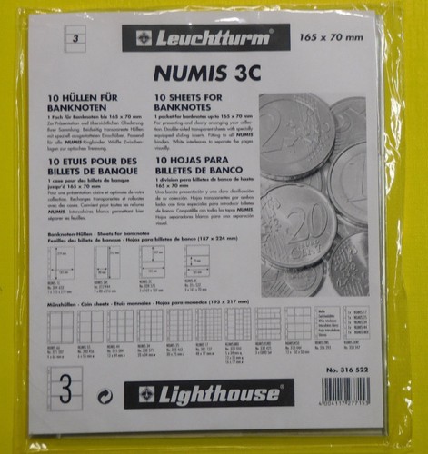 Numis leuchtturm 165x70mm - numis,