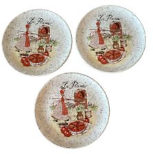 La Primula Pizzateller Plate Keramik Italien Vintage Retro