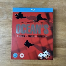 Ocean's - The Complete Collection Teil 1 - 3  [ Blu Ray ] Sehr Gut