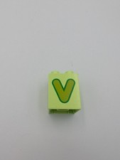 1x Lego Duplo Motiv Bau Stein