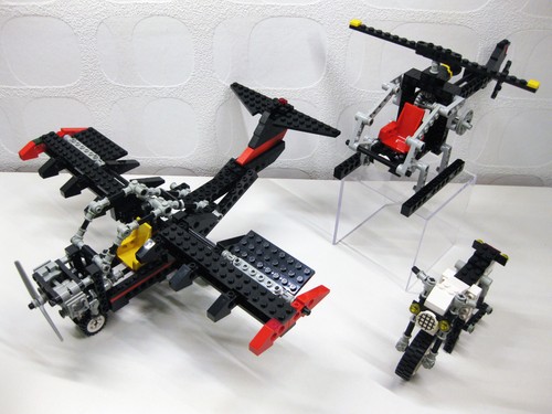 3xlego technic 8810 alpha - technic:,