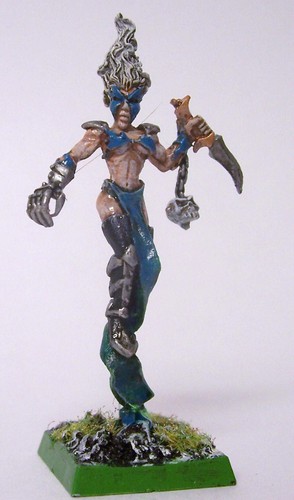 Dunkelelfen zauberin miniatur - zauberin,